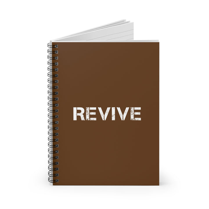 Revive Spiral Notebook, Motivational Journal