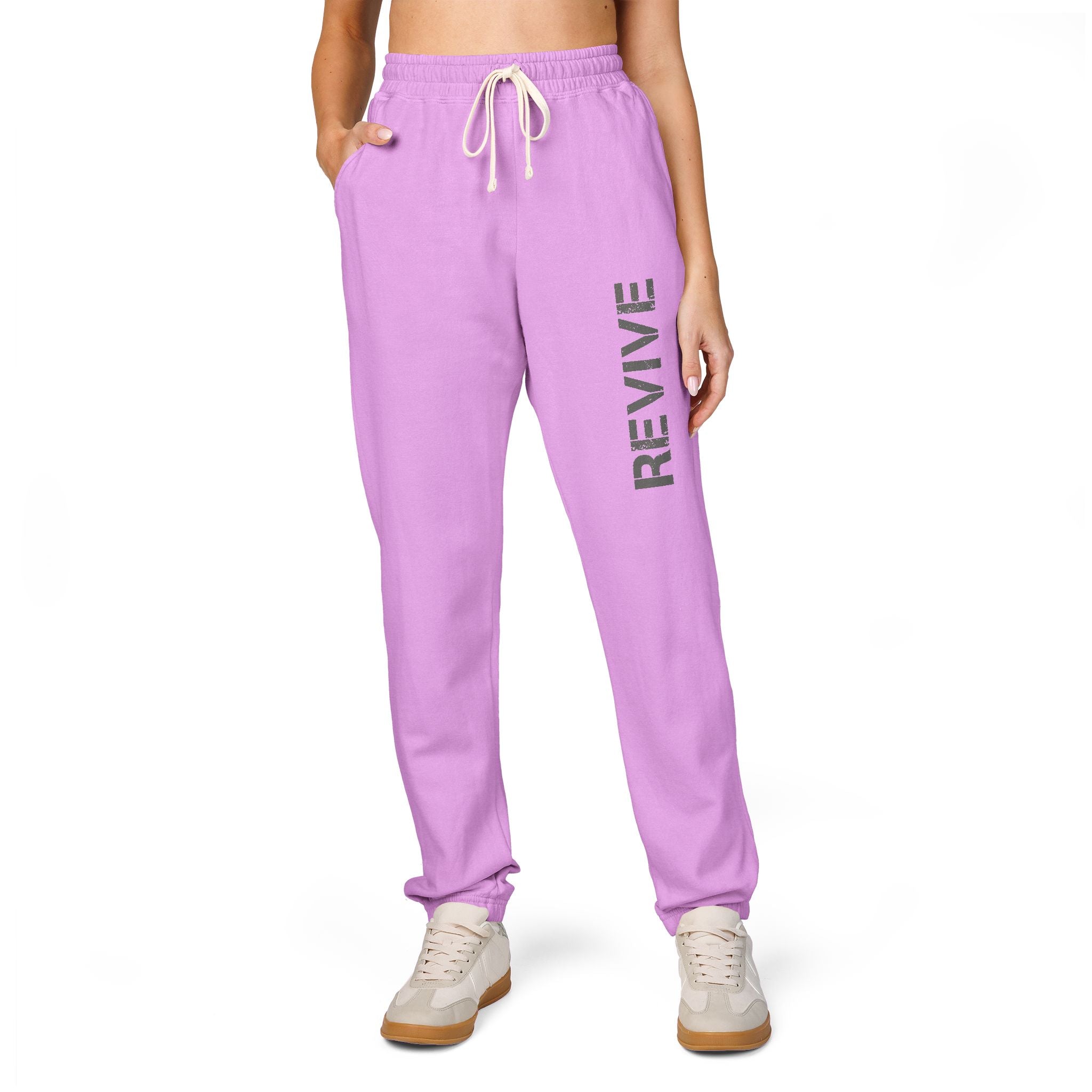 Revive Unisex Garment-Dyed Fleece Sweatpants