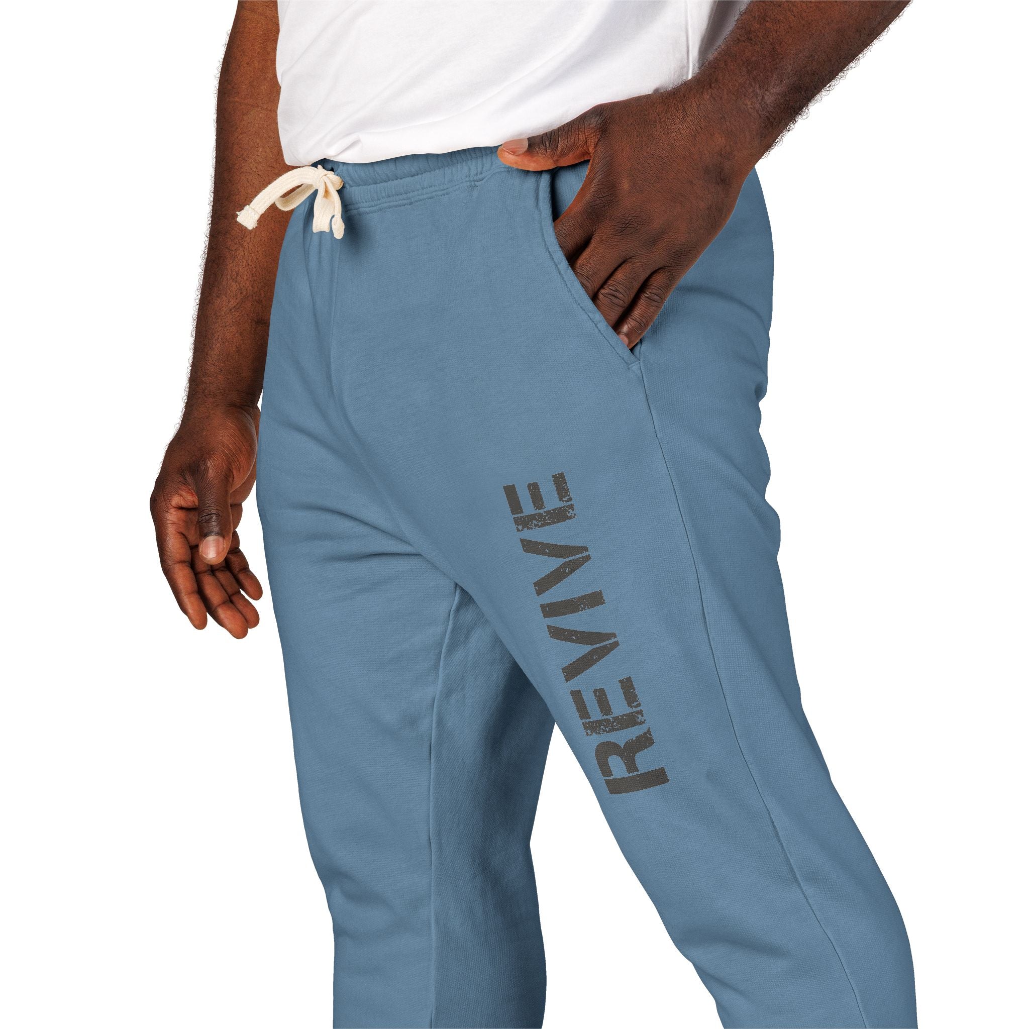 Revive Unisex Garment-Dyed Fleece Sweatpants